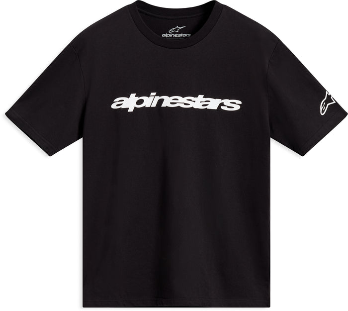 Race Wordmark Ss Csf Tee Black/White Sm